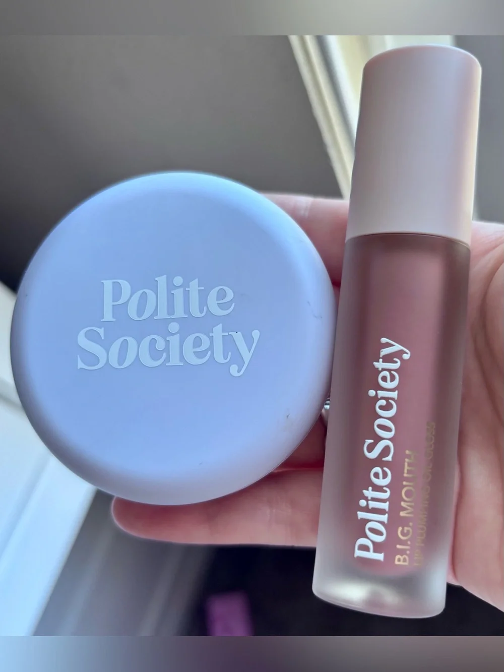 Polite Society Plumping Lip Gloss & Bronzer Set